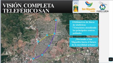 Alcaldía de San Miguelito anuncia la construcción de un teleférico