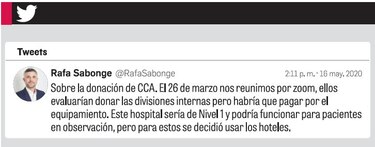 Embajador de China confirmó donación de hospital por la empresa CCA