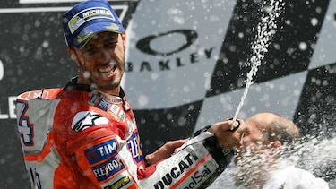 Andrea Dovizioso gana el Gran Premio de Italia en MotoGP