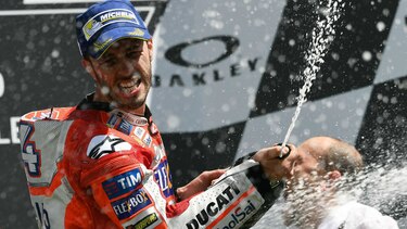 Andrea Dovizioso gana el Gran Premio de Italia en MotoGP