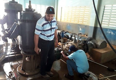Por daño en bomba, planta Rufina Alfaro reduce producción de agua potable