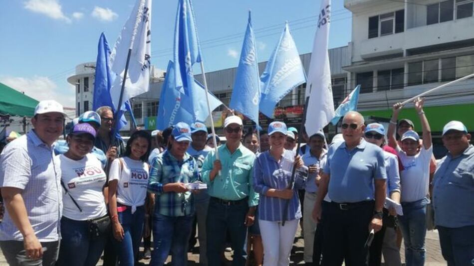Ana Matilde Gómez comienza gira de cierre de campaña en David y Boquete