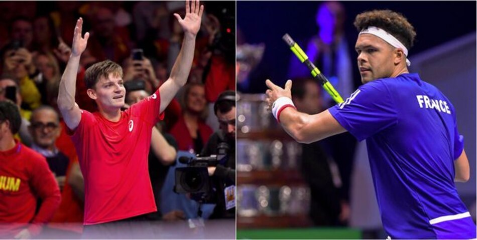 Copa Davis: Triunfos de Tsonga y Goffin mantienen empate en la final