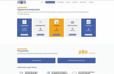 Llueven las propuestas en la plataforma para el diálogo