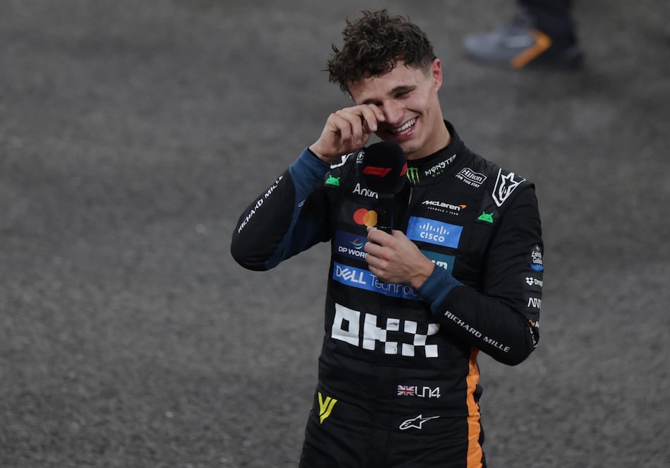 Norris, nuevo campeón del mundo de F1 al concluir tercero una carrera que ganó Verstappen