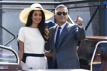 George Clooney y Amal Alamuddin se casan por segunda vez