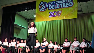 Tercer concurso de deletreo entra a su fase final