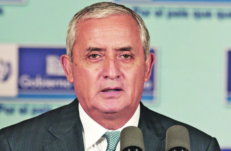 Juez ordena la aprehensión del presidente Otto Pérez Molina