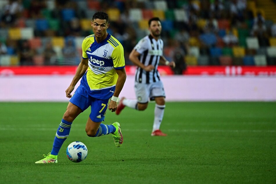 Juventus empata ante Udinese por errores de su portero Szczesny y con Cristiano de suplente
