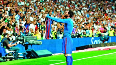 Messi silenció el Santiago Bernabéu