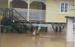 Continúan fuertes lluvias en Bocas del Toro
