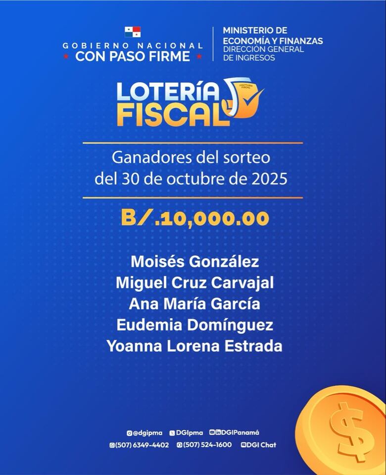 Lotería Fiscal: estos son los ganadores del segundo sorteo