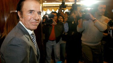 Expresidente argentino Menem suma segunda condena: cuatro años y medio por corrupción