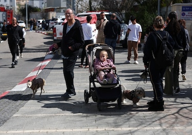 Llega a Israel una sexta oleada de misiles lanzados por Irán