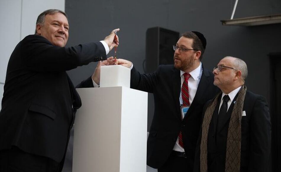 Pompeo respalda Argentina en aniversario del atentado a la AMIA