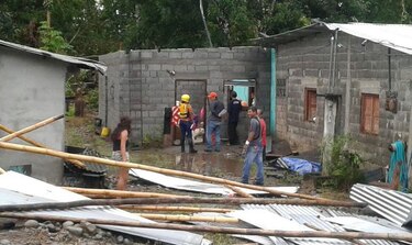 Inundaciones en San Isidro y Paso Canoa causan daños en 93 viviendas