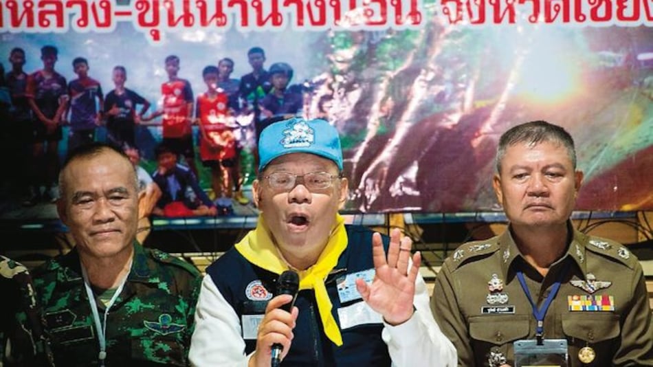 Los niños rescatados no podrán ir a la final