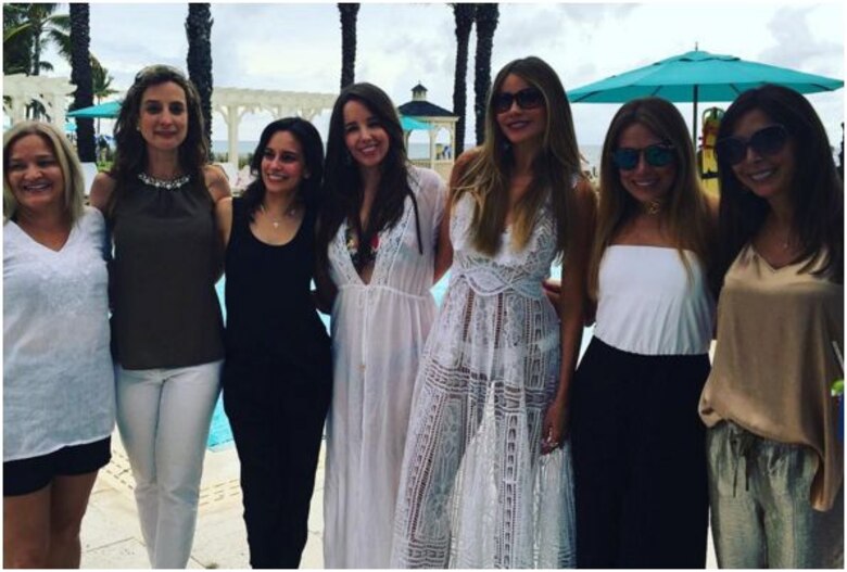 Sofía Vergara, muy sensual a pocas horas de la boda