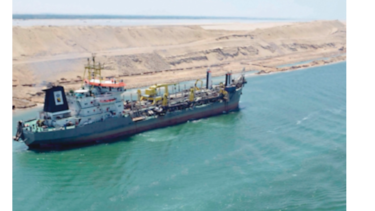 Canal de Suez reportó crecimiento de 6.1% en sus ingresos de enero