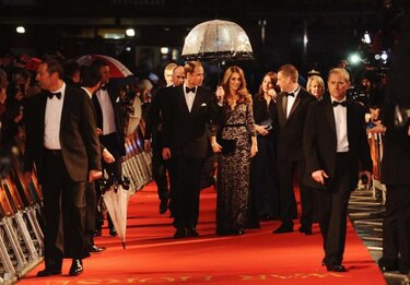 Guillermo y Catherine asisten al estreno de reciente película de Spielberg