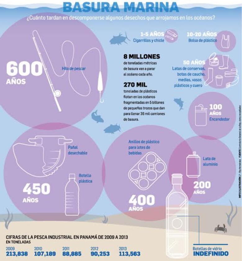 Contaminación de los mares, nuevo reto ambiental del país