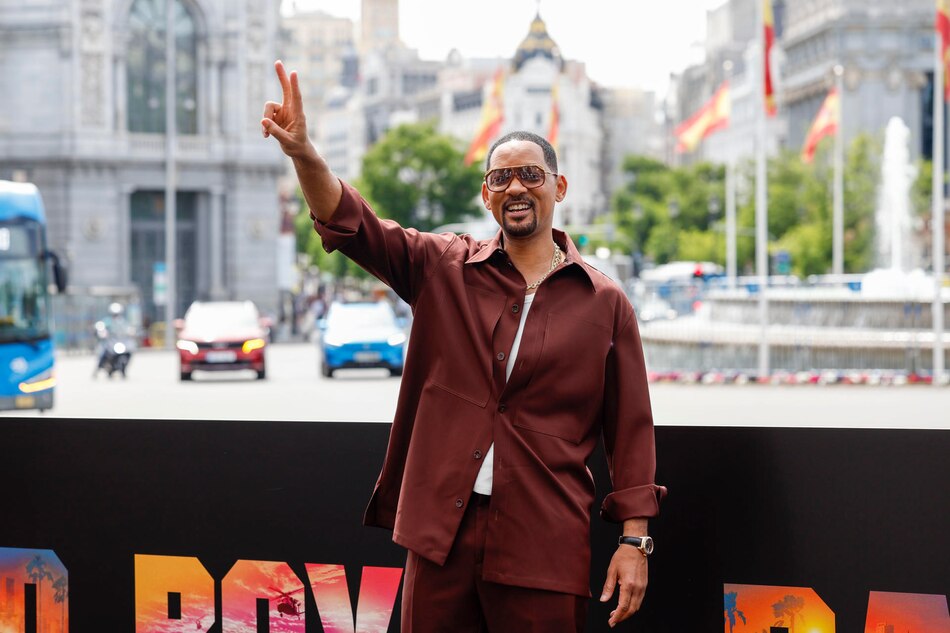 Will Smith promociona en Madrid una nueva entrega de la comedia policial ‘Bad Boys’