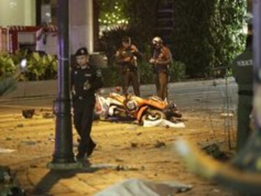 Varios muertos por la explosión de una bomba en el centro de Bangkok