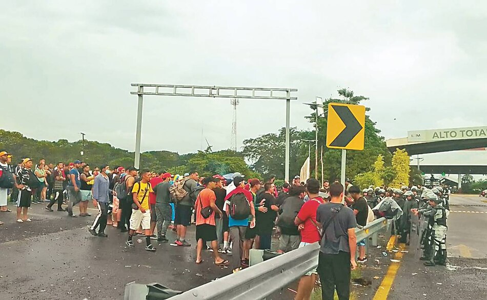 México deporta a 126 venezolanos sin papeles