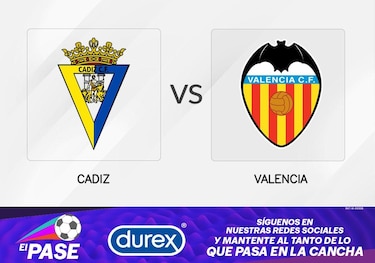 Cádiz frente a Valencia