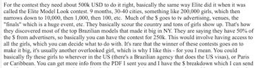 Concursos, revistas de moda y reclutadores: las estrategias que contempló Jeffrey Epstein para atraer jóvenes y menores en Brasil
