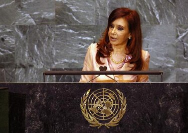 Cristina Kirchner arremete contra los 'fondos buitre' en la ONU