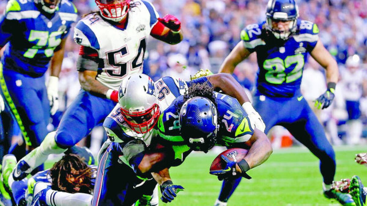 La defensa de los Patriots fue clave en el triunfo de Nueva Inglaterra.