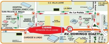 Cierre nocturno en la vía Domingo Díaz por montaje de cubierta en estación Villa Lucre