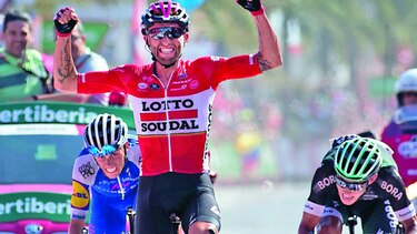 Marczynski gana la sexta etapa de la Vuelta