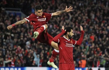 Salah y Firmino dejan al Liverpool muy cerca de la final
