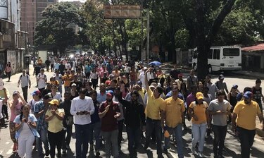 Oposición venezolana exige en las calles democracia y libertad