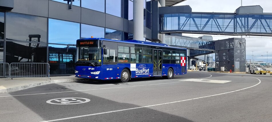 Tocumen habilita bus interno para trasladar pasajeros entre la T1 y T2