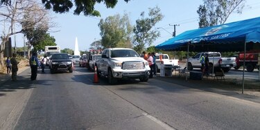 Desde este domingo comienza a funcionar otra vez el puesto de control sobre el puente del río la Villa