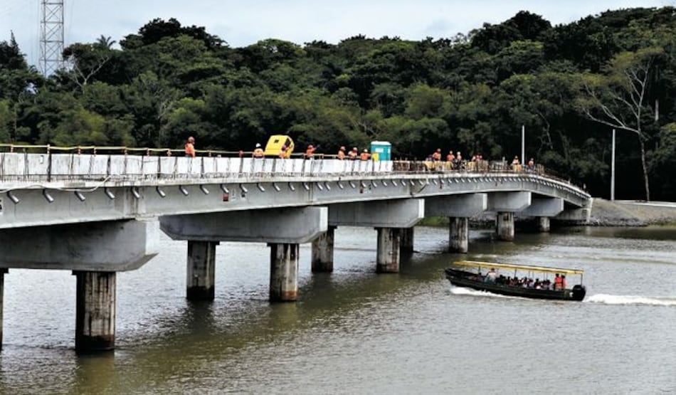Cierres en el puente de Gamboa por trabajos de mantenimiento