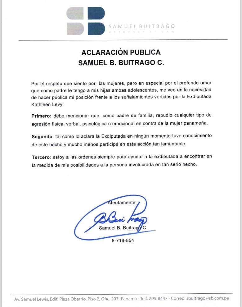 La experiencia de Katleen Levy en el Ifarhu: ‘Me dijo que si yo tenía relaciones con él, iba a tener una beca o un préstamo’