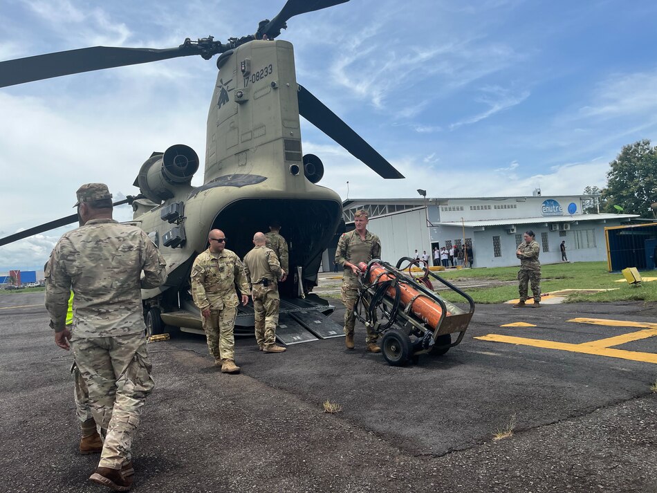 Asignan junta investigadora tras accidente de helicóptero del Senan en Coclesito