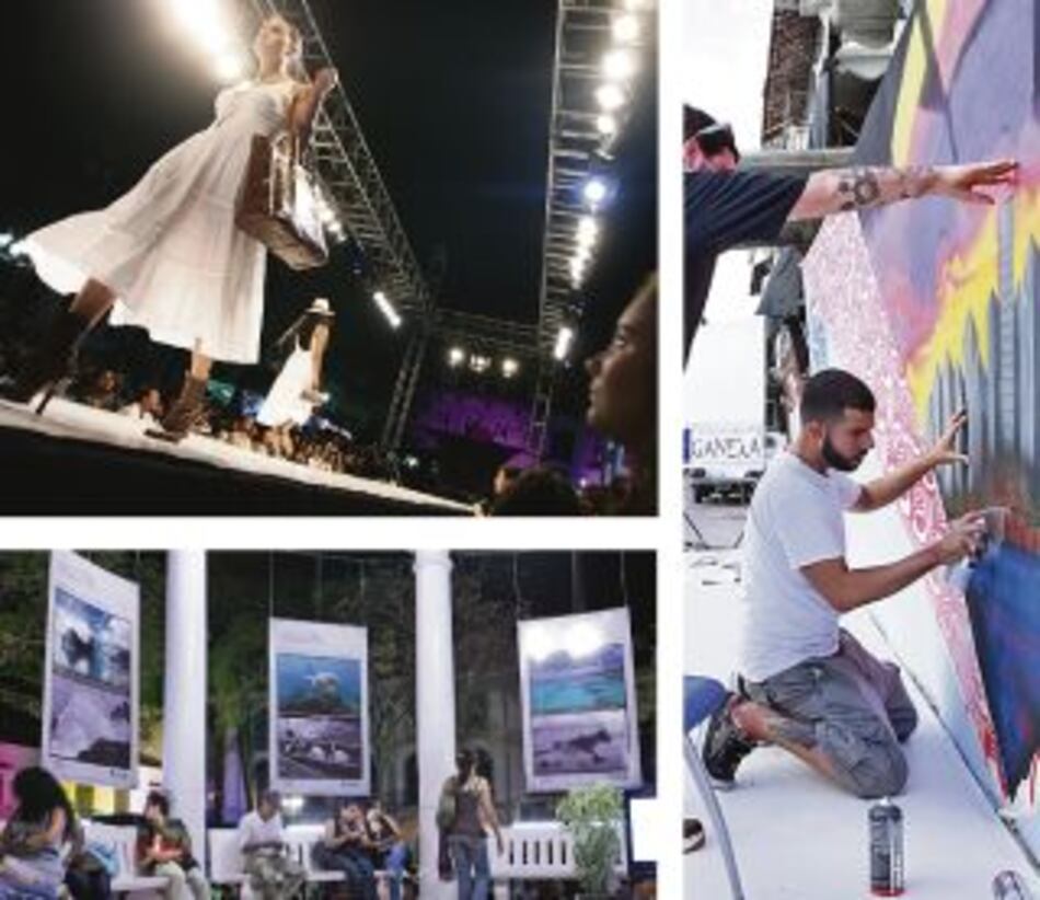 Fiesta ‘macro’ en el Casco Antiguo