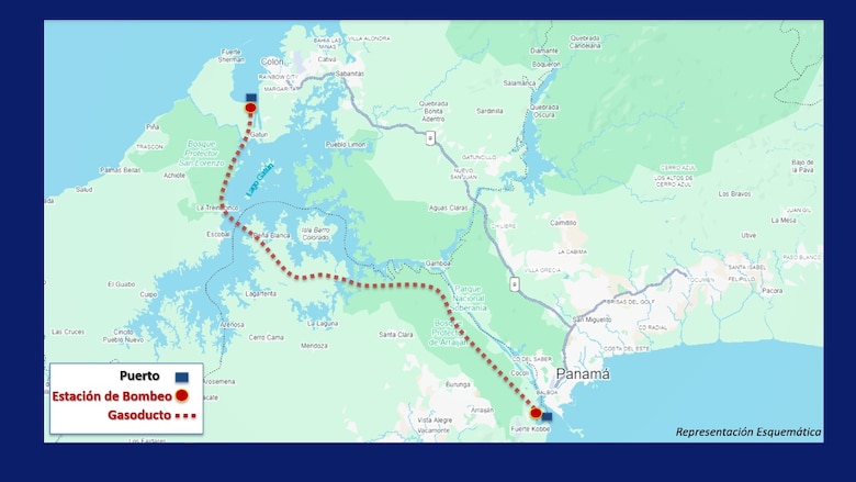 ‘Cuarto carril sin agua’: Canal de Panamá apuesta por gasoducto para mover energía entre océanos