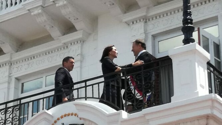 Embajadora designada por Guaidó entrega cartas credenciales a Varela