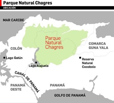 Parque Chagres, en peligro por concesiones mineras