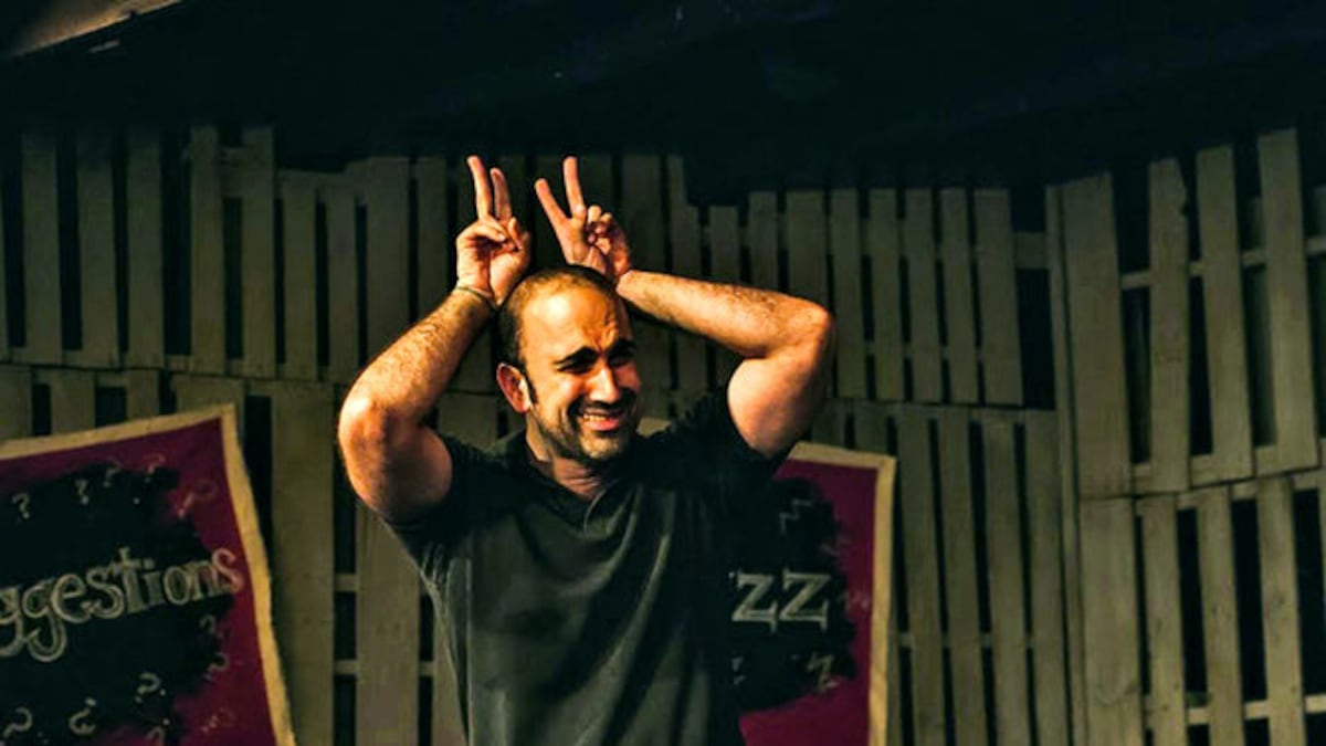 ‘Improv8’ tiene tres semanas en cartelera y esta noche será su última función en el teatro Guild de Ancón. CORTESÍA