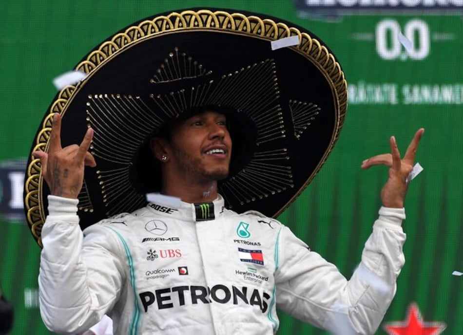 Hamilton se impuso en México
