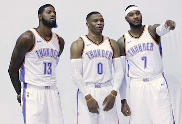 Carmelo Anthony pasa al Thunder en un intercambio con Knicks