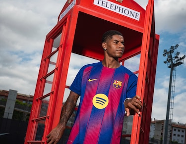 El Barça anuncia el fichaje por una temporada de Marcus Rashford, cedido por el Manchester