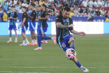 Messi: ‘va a ser una Copa América muy igualada y lo bueno es que este grupo lo sabe’